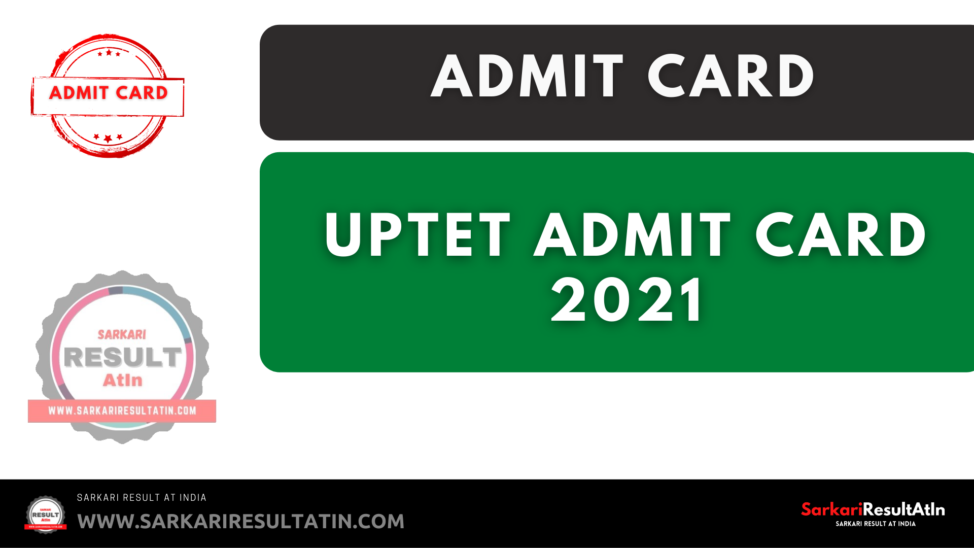 Read more about the article UPTET Admit Card 2021 | Download UPTET Admit Card from 13 January 2022