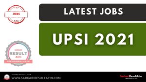 Read more about the article UPSI Police 2021| UPSI 2021 Answer Key Released