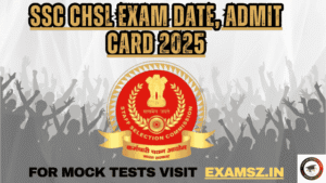 Read more about the article SSC CHSL 10+2 Exam Self Slot Booking 2025 Tier 1 Exam Date, Admit Card 2025