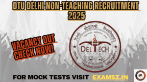 Read more about the article DTU Delhi Non-Teaching Recruitment 2025
