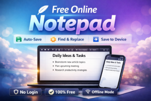 Free Online Notepad