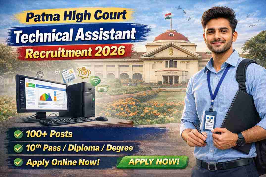 Patna High Court Technical Assistant Recruitment 2026