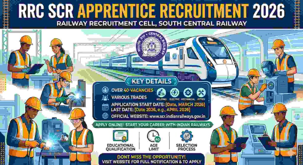 RRC SCR Apprentice Recruitment 2026