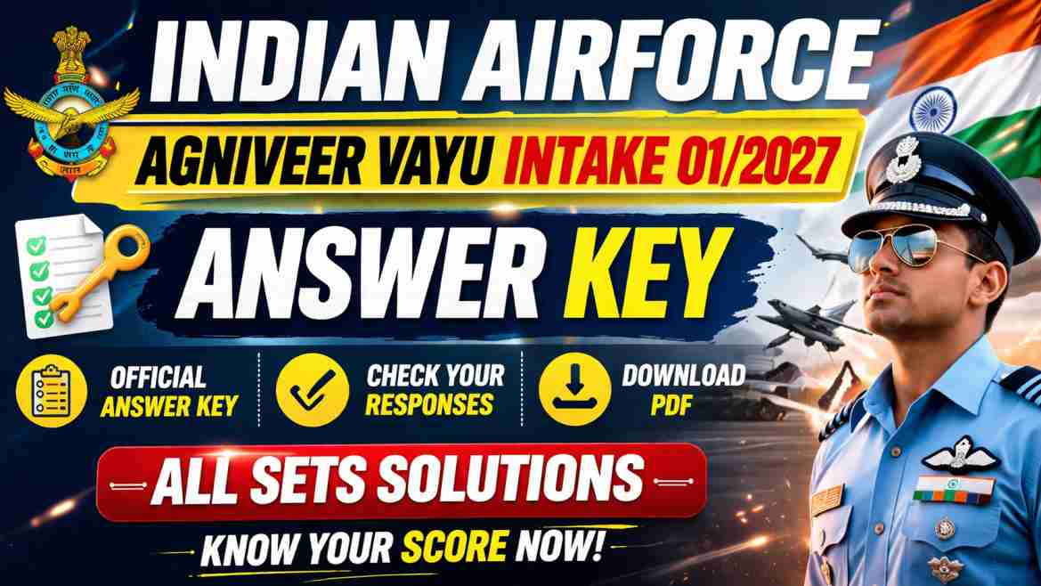 Indian Airforce Agniveer Vayu Intake Examination 2026