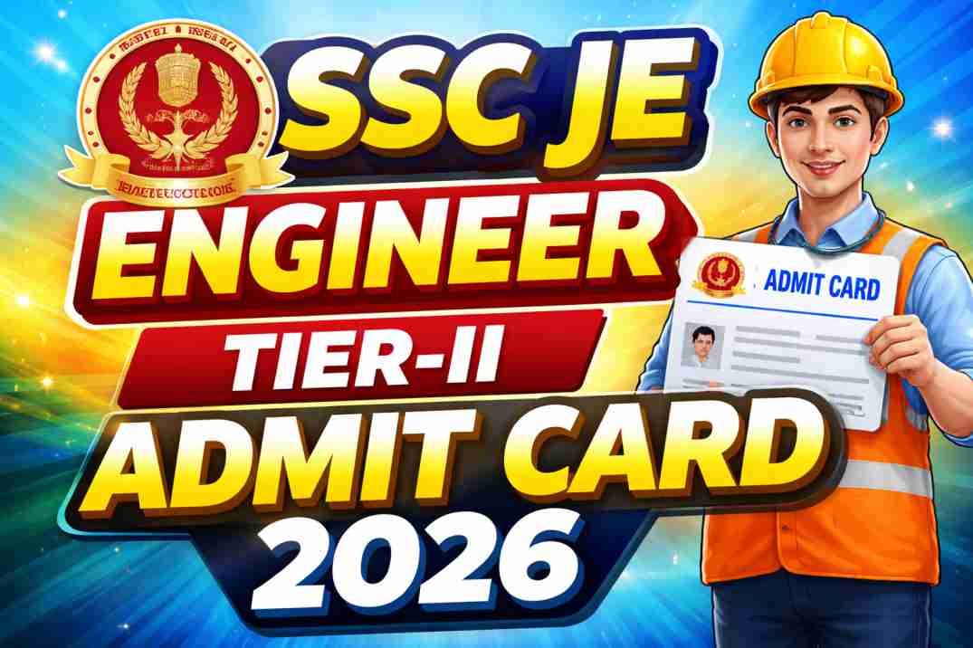 SSC JE Engineer Tier-II Admit Card 2026